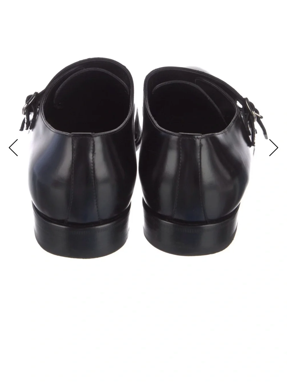 Saint Laurent Leather Monk Straps Size 46 (US 13)